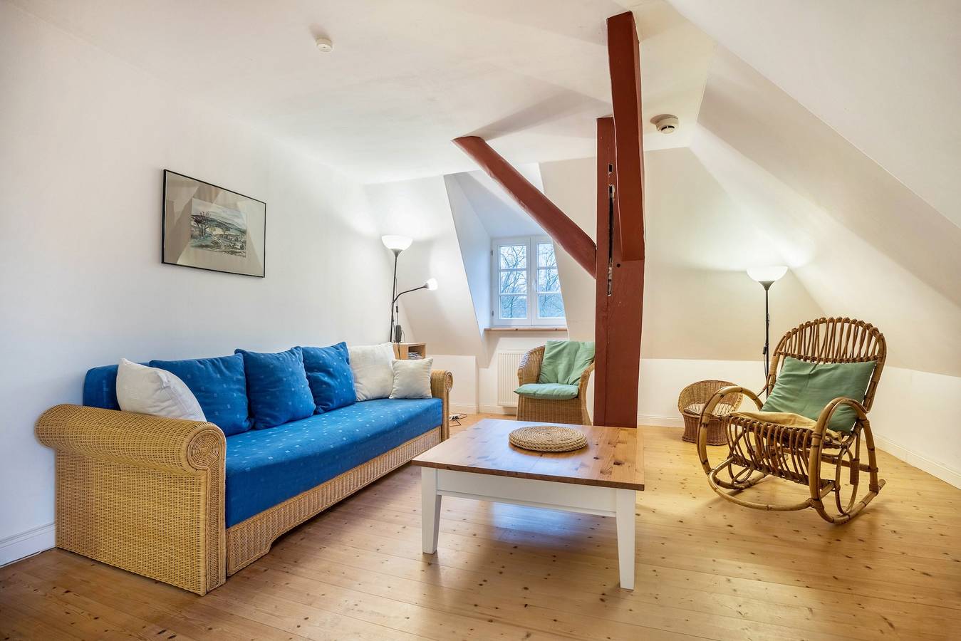 Ganze Wohnung, Ferienwohnung "Kemenate" - individuelle Wohnung unterm Dach in Trendelburg, Hessisches Bergland
