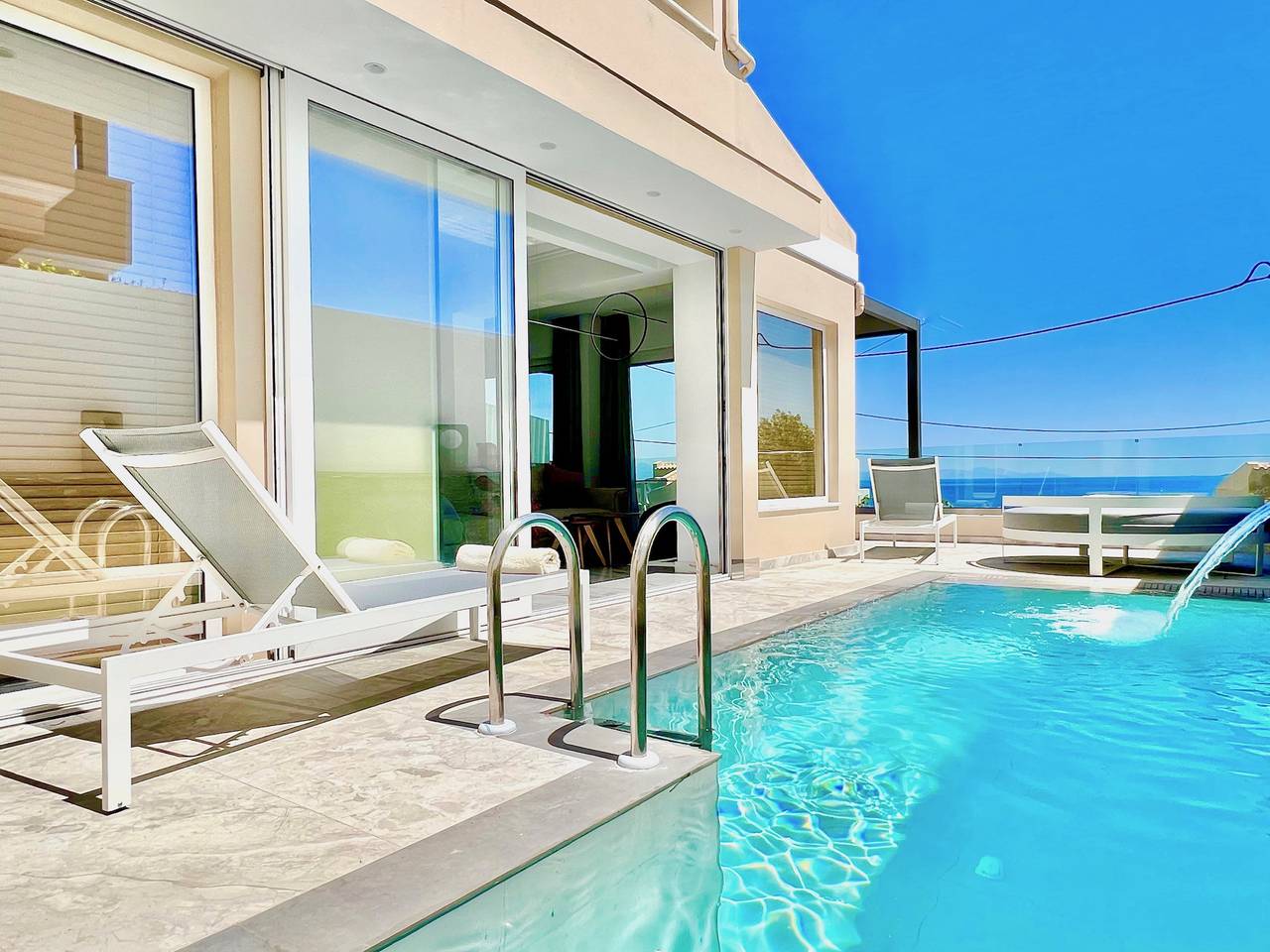 Luxury Villa Barbati Sun with private pool in Mparmpati, Corfou