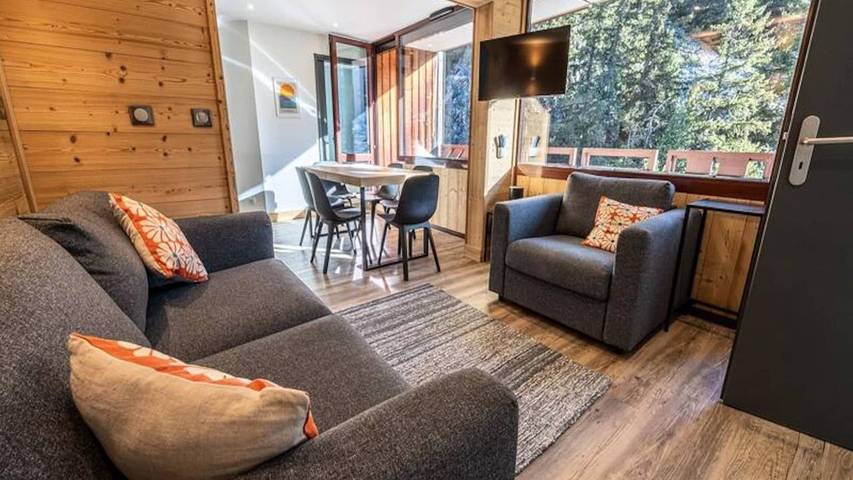 Gîte pour 8 personnes, avec balcon dans Plagne Bellecote - 4