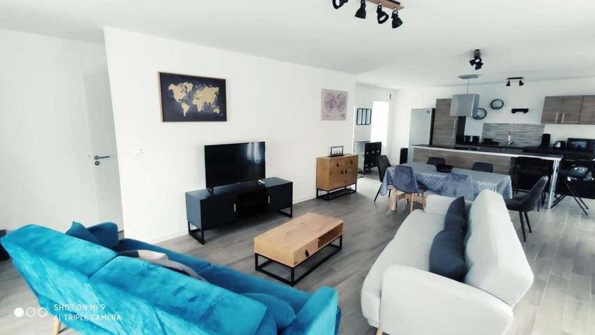 Location de vacances pour 10 personnes, avec terrasse dans Saint-Malo-de-Beignon