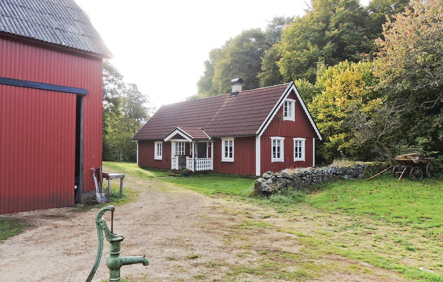 Ferienhaus für 9 Personen mit Terrasse in Kronoberg