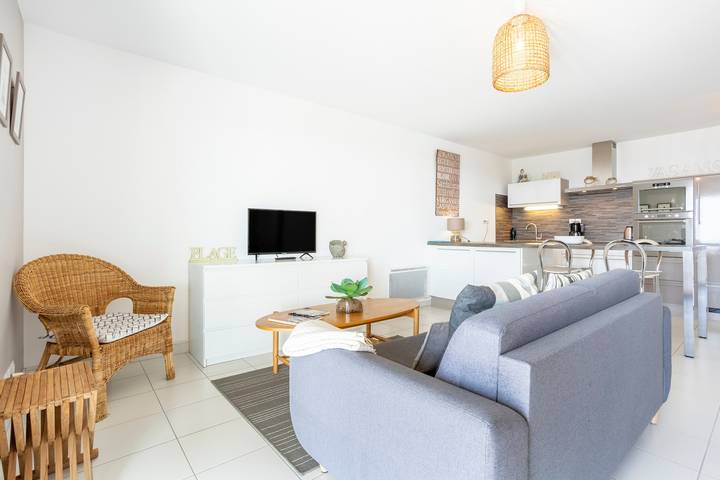 Appartement entier, Rêve Bleu - terrasse vue mer 180 - 1 ch, 2 pers, in Penmarch, Région de Quimper