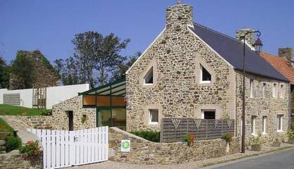 Gîte pour 6 personnes, avec jardin et terrasse à Jobourg