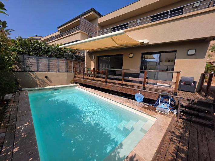 Location de vacances pour 8 personnes, avec piscine ainsi que vue et jardin, animaux acceptés dans Favone - 3