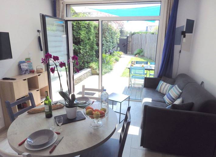 Gîte pour 4 personnes, avec jardin et terrasse