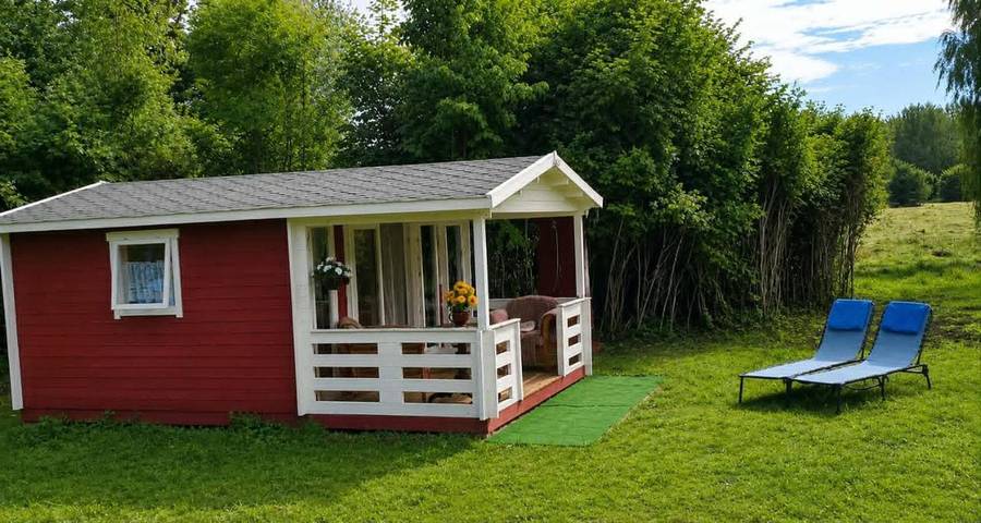 Camping für 4 Personen, mit Garten und Ausblick, mit Haustier in Saaremaa - 2