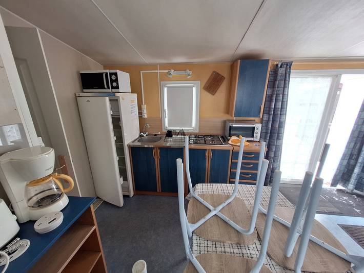 Mobilheim 'Logement au cœur de la montagne' mit Bergblick, privater Terrasse und Garten in Aragnouet, Nationalpark Pyrenäen