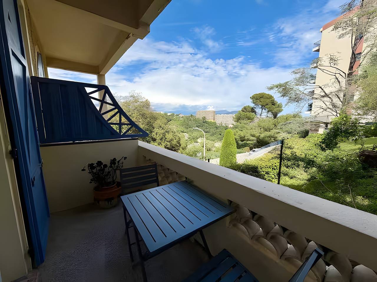 Monolocale intero, Monolocale 'Emeraude' con balcone, Wi-Fi e aria condizionata in Nizza, Costa mediterranea (Francia)