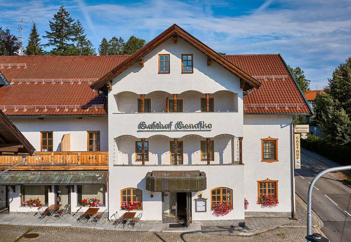 Gästehaus, mit Balkon/Terrasse in Spiegelau
