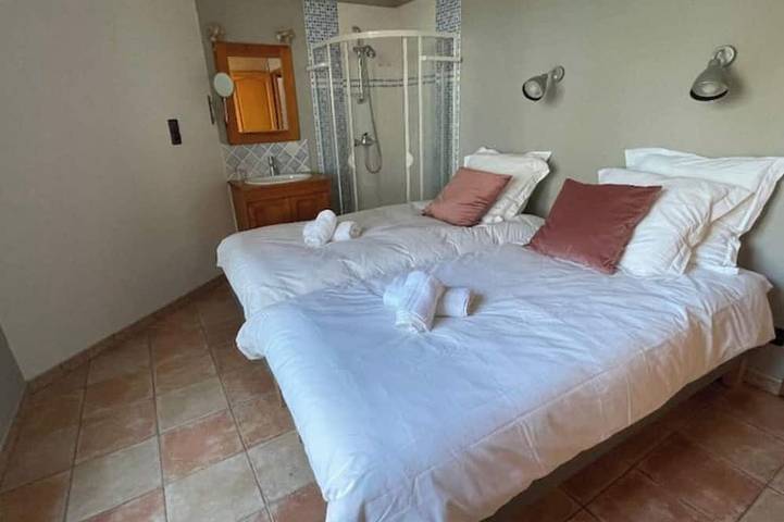 Villa Salagou lake view 3 bedrooms swimming pool 100m2 in Liausson, Lodève und Umgebung