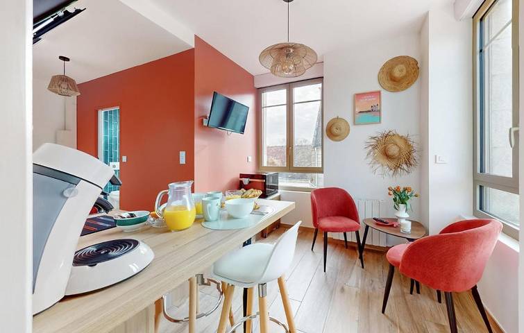 Gîte pour 2 personnes, avec Balcon à Melrand - 4