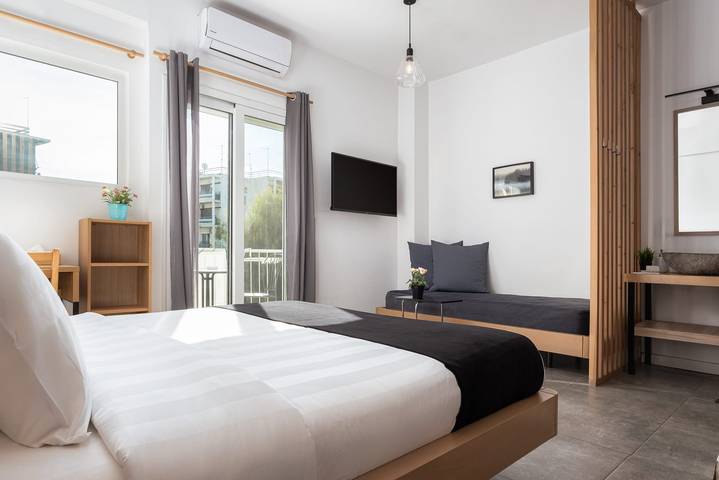 Villa für 3 Personen, mit Balkon in Athen - 2