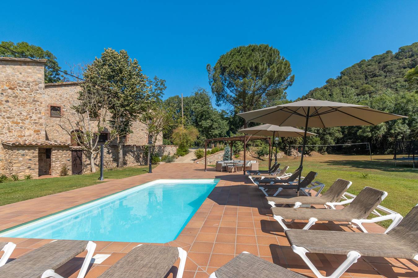 Casa rural 'Can Janet' con vistas a la montaña, piscina privada y Wi-Fi in Arbucias, Provincia de Gerona