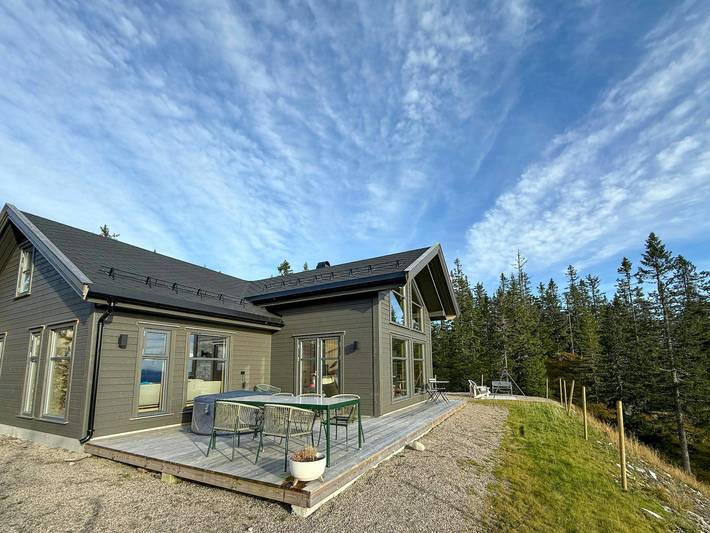 Neue Hütte mit Ski-in/Ski-out in der Nähe der Birkenloipes in Åmot