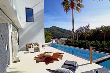 Casa De Vacaciones para 12 Personas en Cala Llonga, Santa Eulària des Riu, Foto 2
