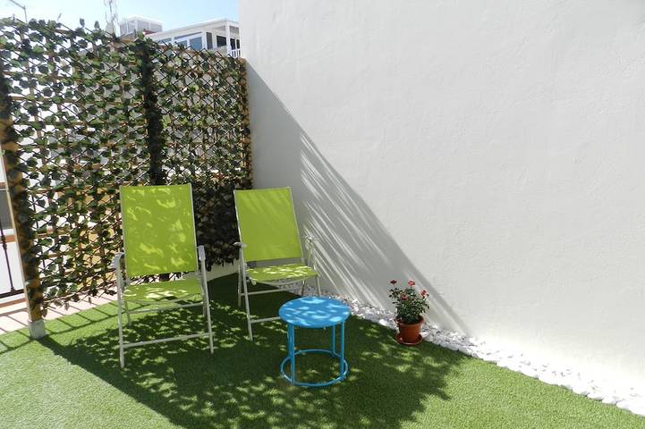 Ferienhaus für 4 Personen, mit Balkon