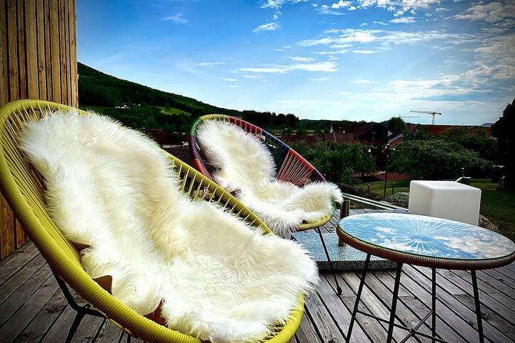 Ferienwohnung für 2 Personen, mit Terrasse und Garten