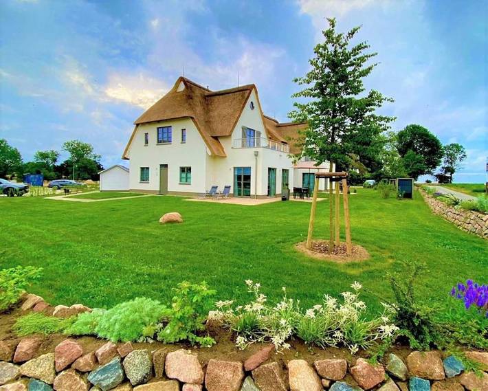 Ferienhaus für 4 Personen, mit Terrasse und Garten sowie Ausblick in Stolpe auf Usedom