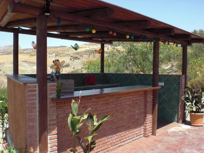 Casa rural para 6 personas, con jardín además de vistas y piscina en Valle de Abdalajís - 4