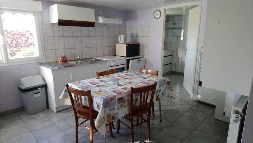 Maison de vacances pour 5 personnes, avec vue et jardin