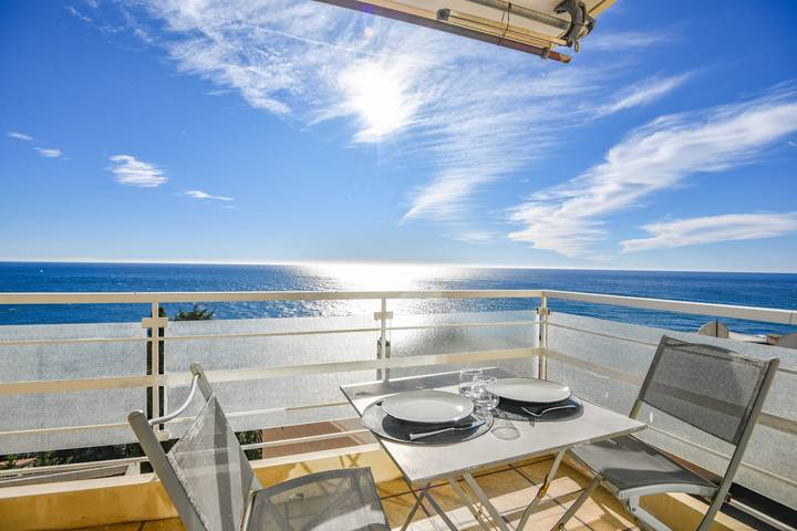 Appartement de vacances pour 2 personnes, avec Balcon et Terrasse à Cap-d'Ail