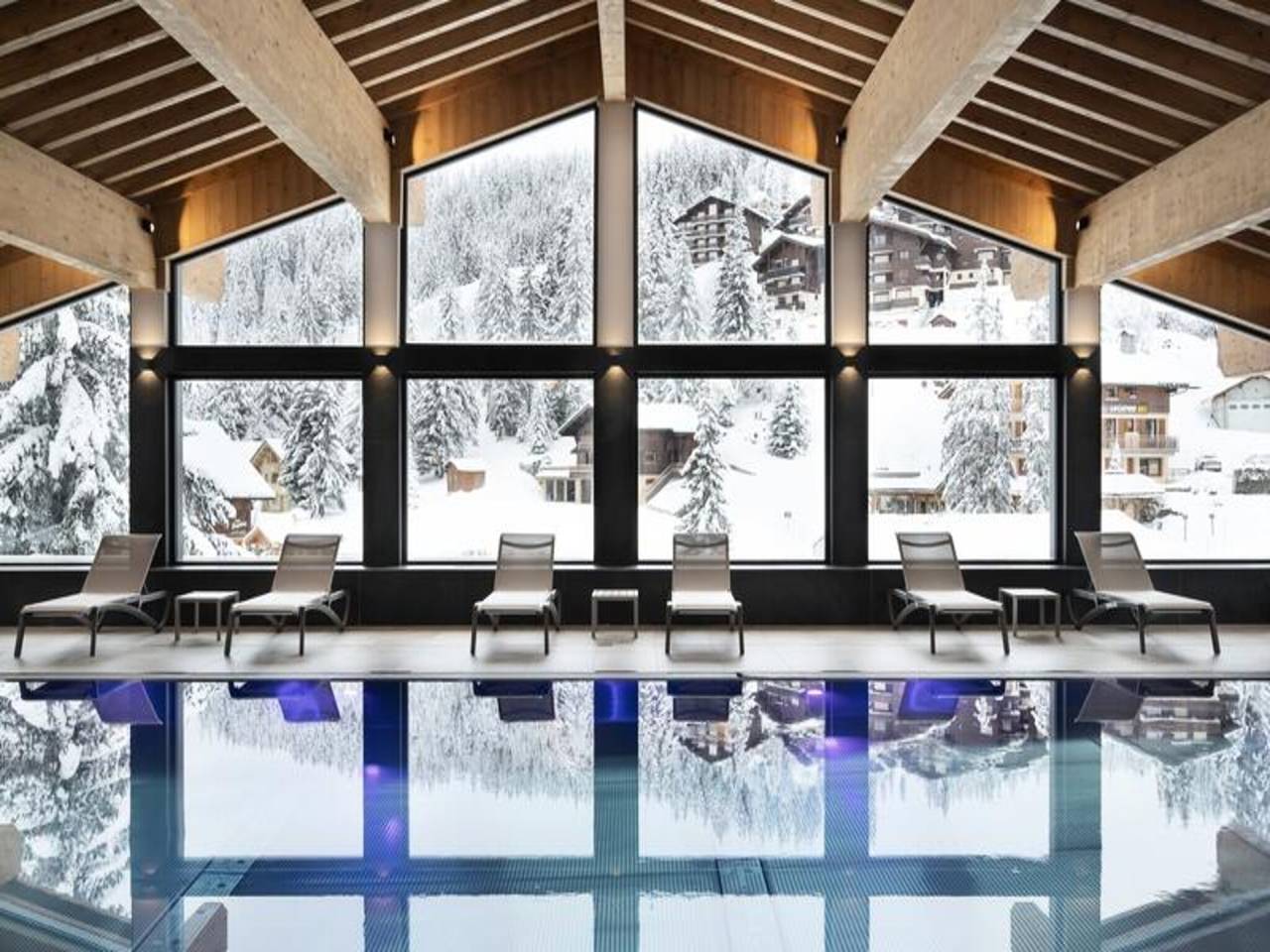 Ganze Wohnung, Wohnung in Manigod mit Ski-In Zugang in Manigod, Annecy und Umgebung