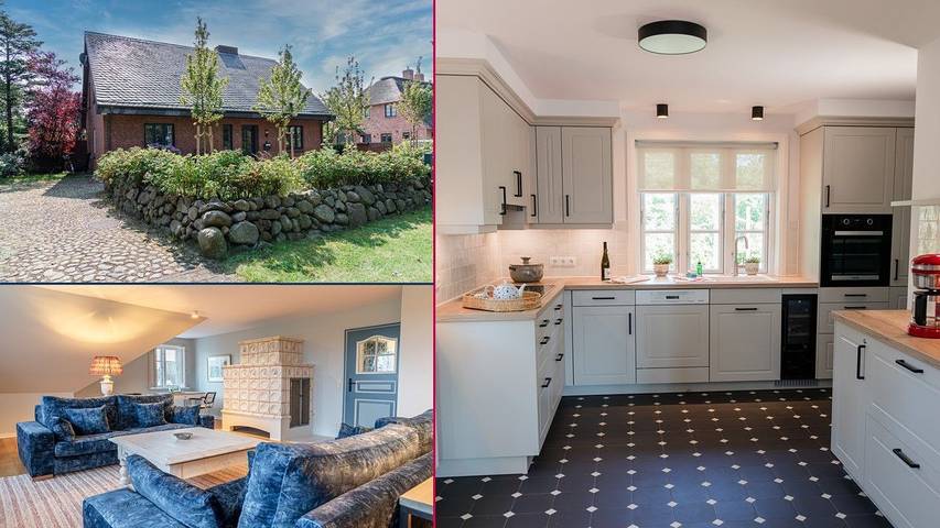 Ferienhaus für 6 Personen, mit Garten und Ausblick - 1