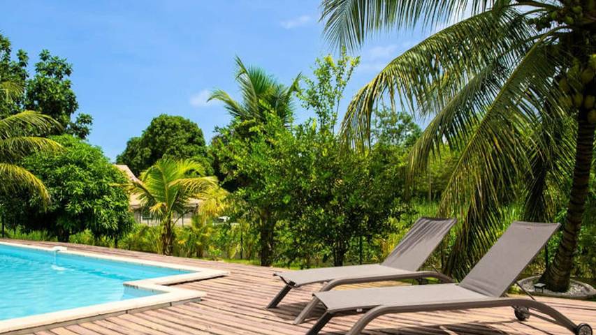 Gîte pour 11 personnes, avec jardin et piscine à Lamentin (Guadeloupe) - 2
