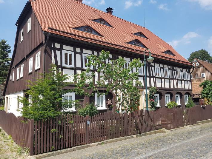Ferienwohnung für 10 Personen, mit Garten in Großschönau