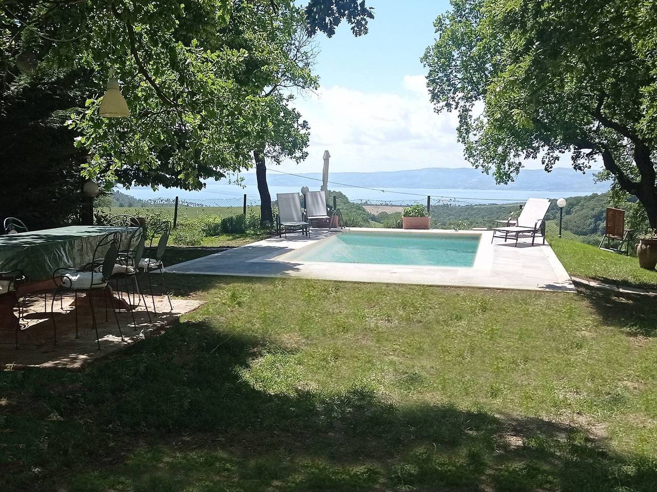 Villa auf dem Seehügel in Bagnoregio, Provincia di Viterbo