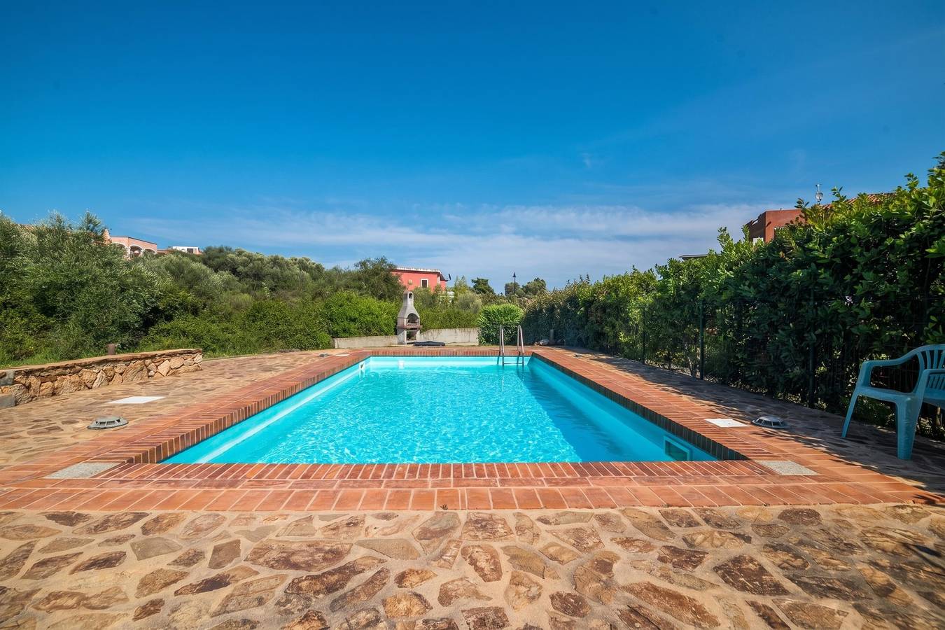 Celeste House With Pool in Moriscu, Olbia