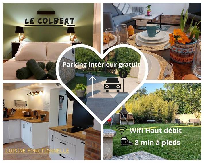 Gîte pour 4 personnes, avec jardin et vue à Ozoir-la-Ferrière