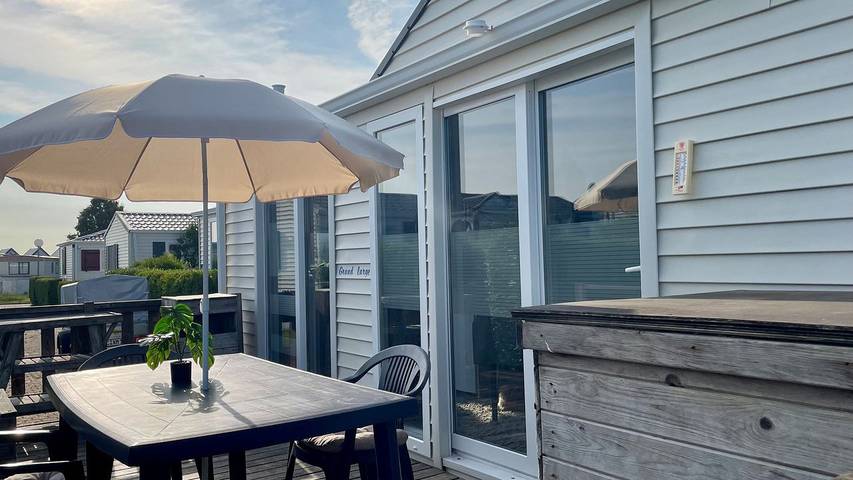 Bungalow voor 4 personen, met tuin, met huisdier aan de Belgische Kust
