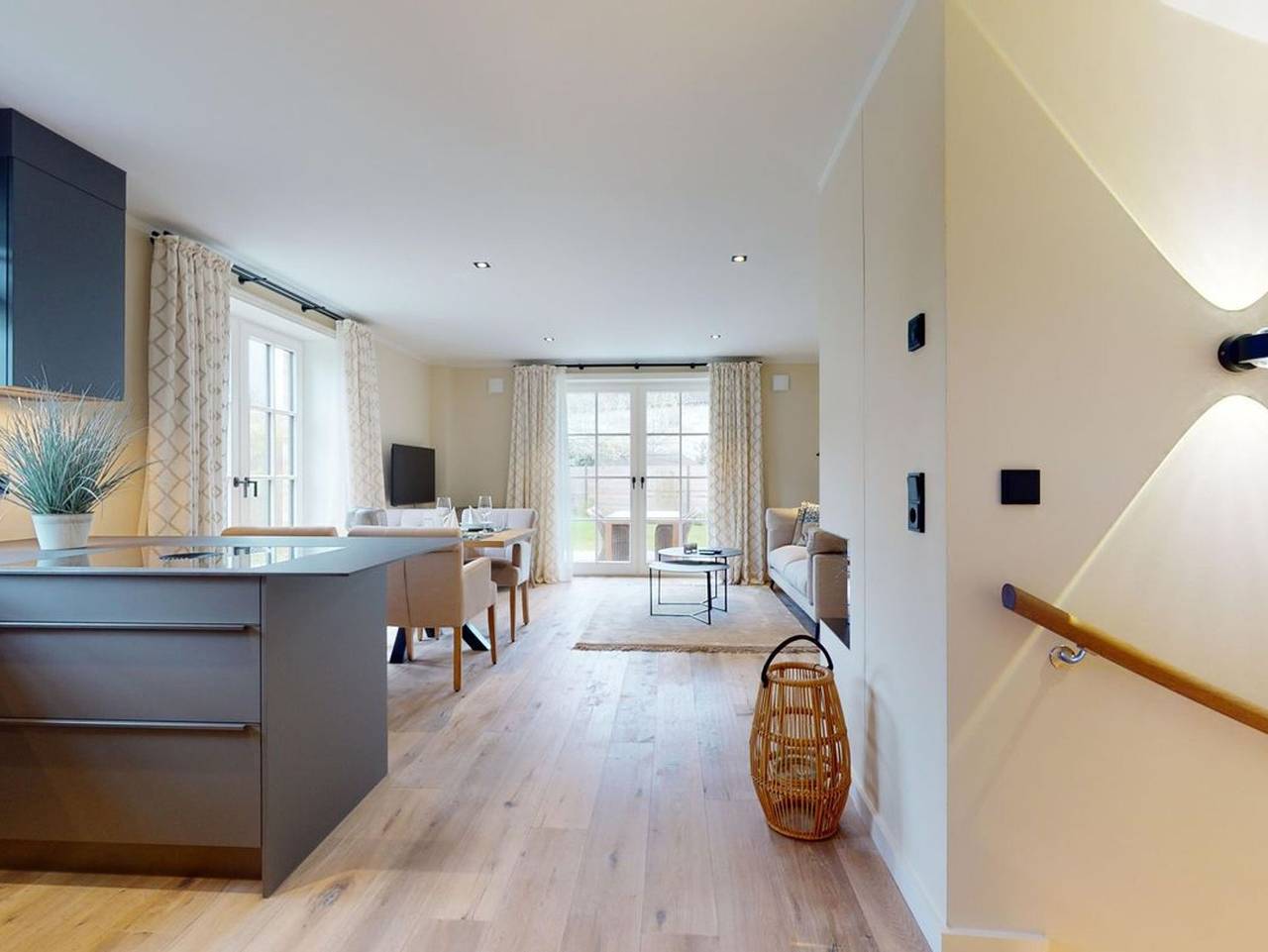 Ganze Ferienwohnung, Domizil Budersand 34 - Moderne Ferienwohnung für bis zu 4 Personen über zwei Etagen mit Terrasse, Sauna & zentraler Lage in Hörnum in Hörnum, Sylt