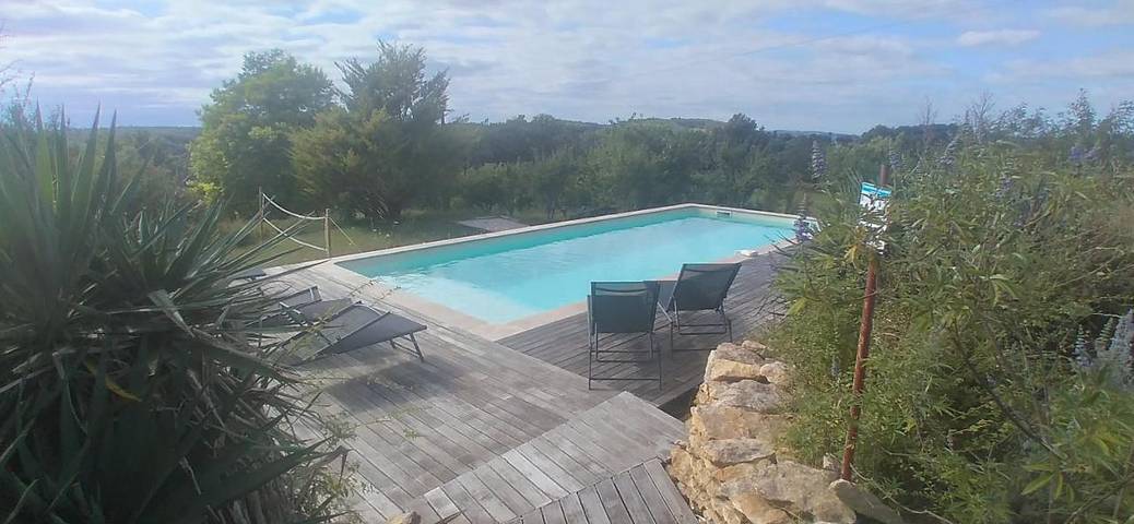 Villa pour 6 personnes, avec jardin ainsi que piscine et vue, adapté aux familles - 1