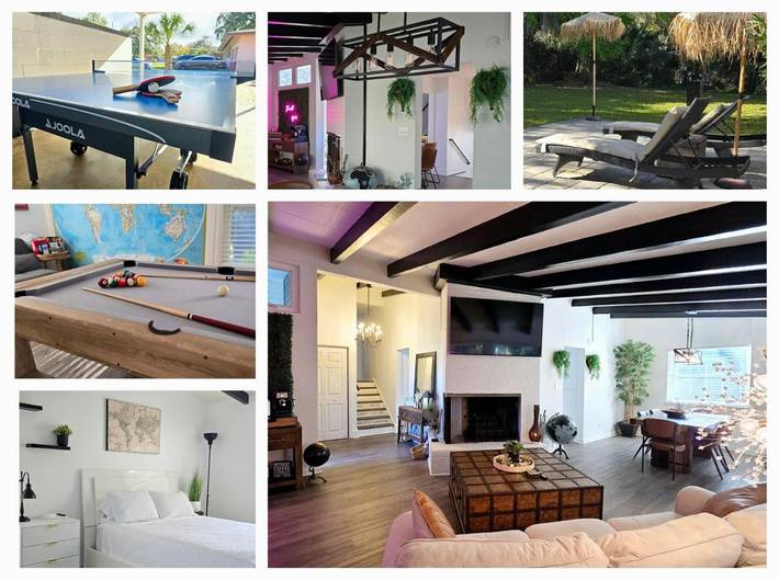 Dom dla 8 osób, z widok i ogród w Floryda