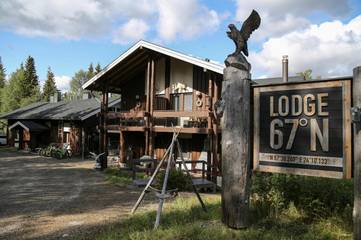 Cottage pour 6 personnes, avec terrasse et sauna dans Akaslompolo
