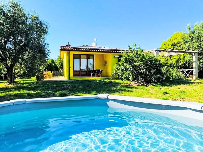 Villa pour 8 personnes, avec piscine et terrasse à Castiglione della Pescaia