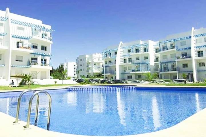 Gîte pour 5 personnes, avec bassin pour enfant ainsi que piscine et jardin à M'diq - 3