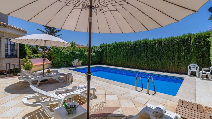 Casa rural para 15 personas, con balcón/terraza y piscina en El Padul - 4