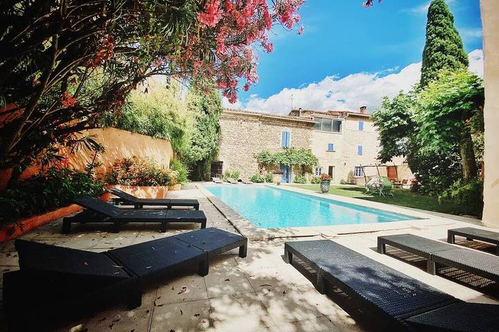 Maison de vacances pour 11 personnes à Marguerittes