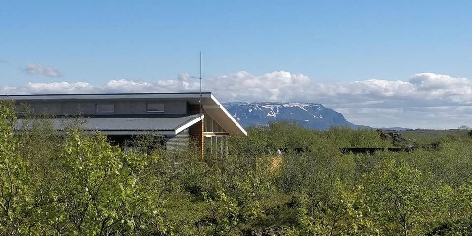 Maison d’hôte pour 3 personnes, avec vue ainsi que vue sur le lac et jardin en Islande