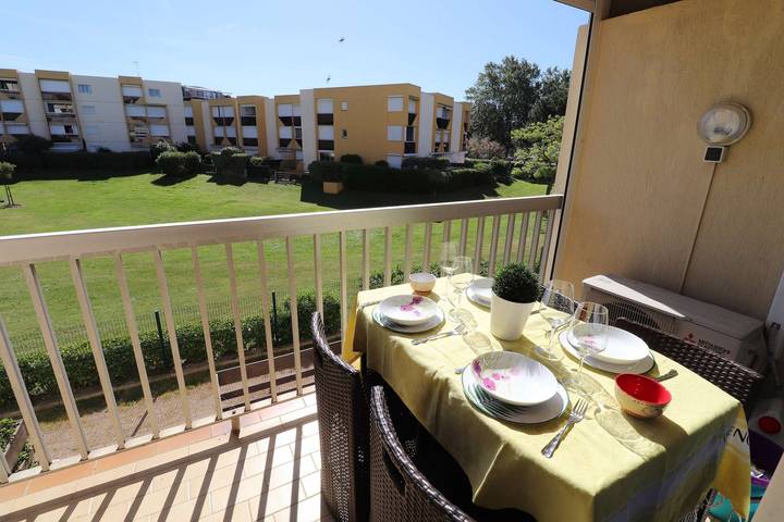 Studio pour 4 personnes, animaux acceptés