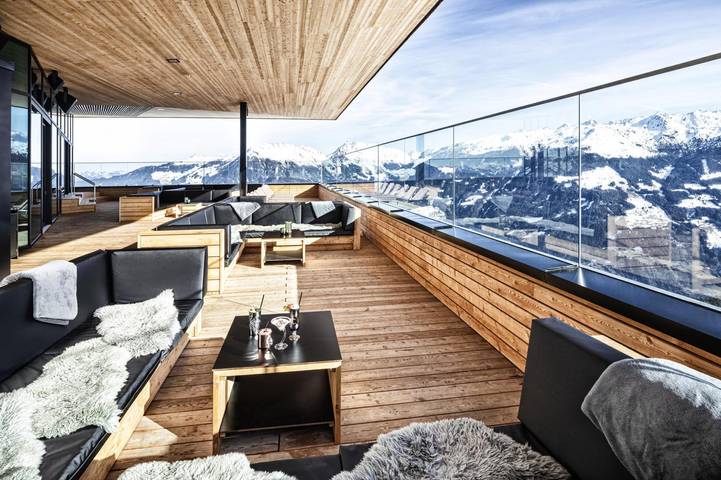 Hütte für 2 Personen, mit Ausblick und Sauna sowie Balkon im Ski-Optimal Hochzillertal - 3