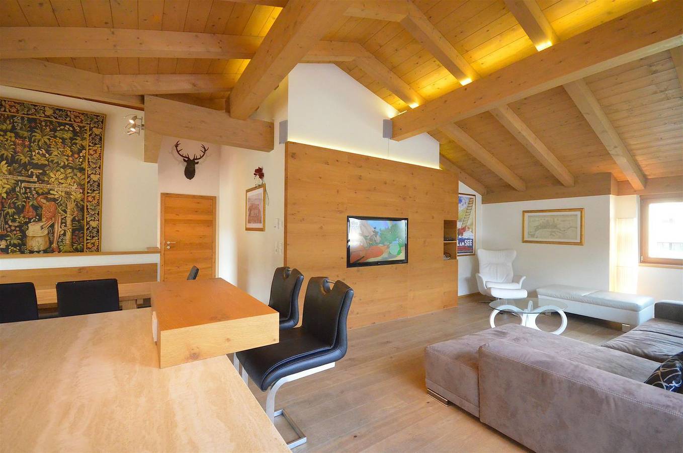 Ganze Wohnung, Traumhafte zweistöckige Penthouse-Wohnung im Zentrum von Zell am See in Zell am See (Stadt), Zell am See