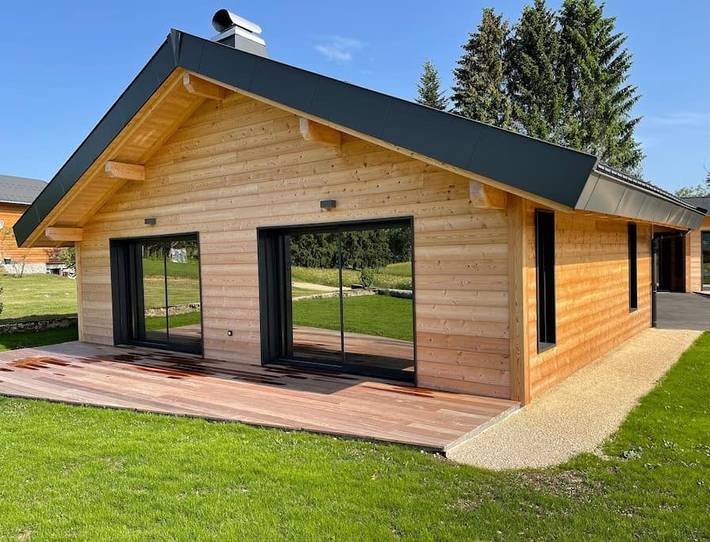 Chalet pour 2 personnes, avec vue ainsi que terrasse et jardin à Les Rousses - 3