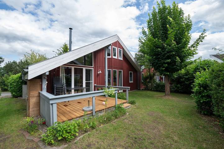Ferienhaus für 6 Personen, mit Garten und Sauna sowie Terrasse in Mirow