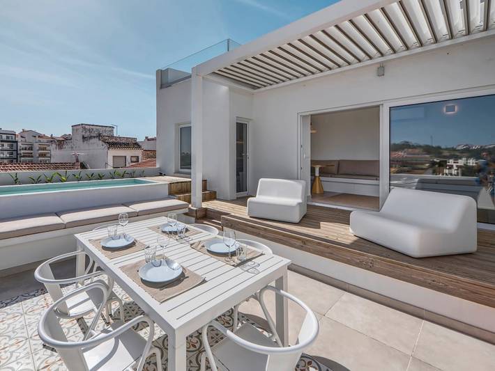 Gîte für 6 Personen, mit Terrasse in Ferragudo - 3