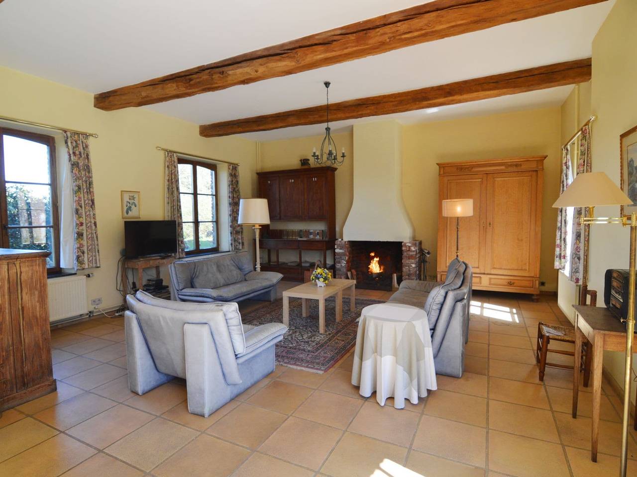 Gîte avec court de tennis in Havelange, Région de Namur