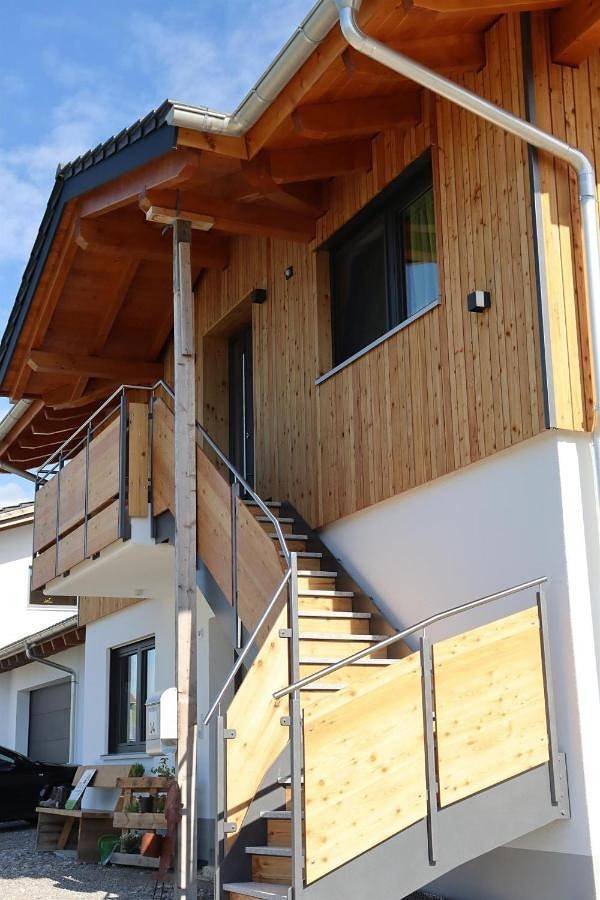 Ferienwohnung für 2 Personen, mit Ausblick und Balkon in Hopferau - 3